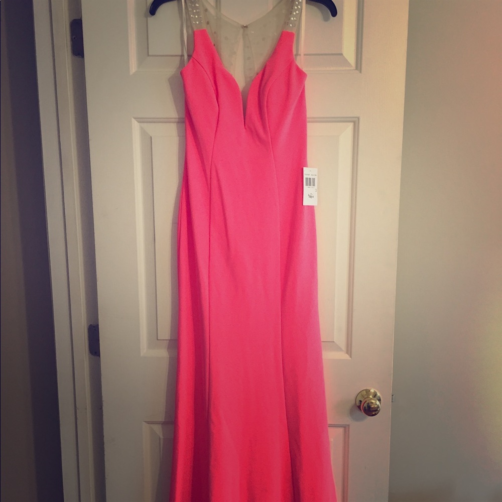 Pink prom dress size 3